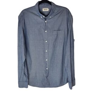 Taylor Stitch The Jack Everyday Slim Oxford Shirt in Chambray size 44 (XL)